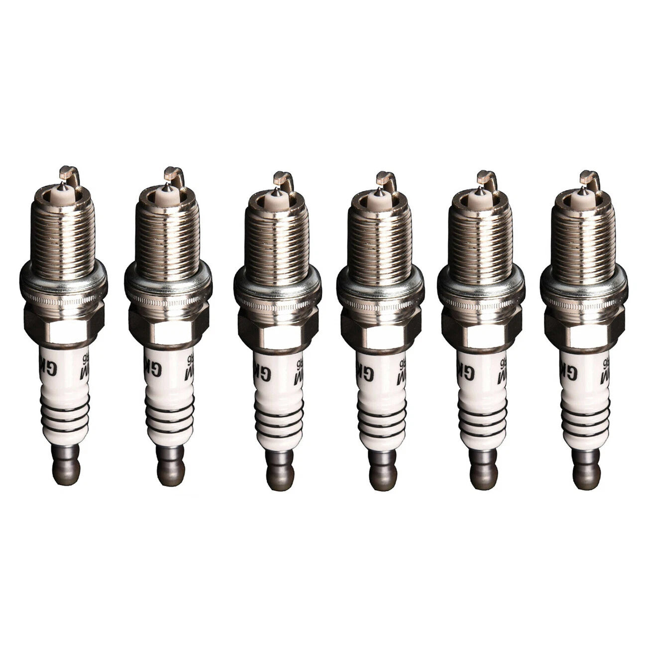 Set of 6 Iridium Spark Plugs for BMW E46 325i 330i E39 525i E66 760Li (1998–2006)