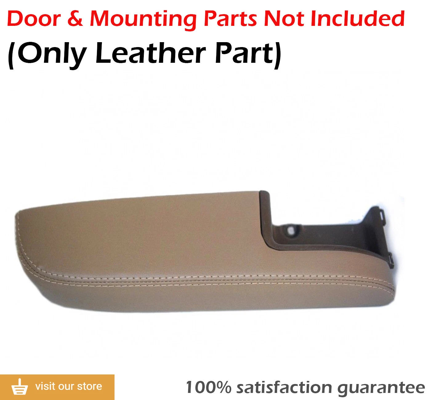 Front Right Door Panel Armrest Cover for Honda Ridgeline (2006–2014) Beige