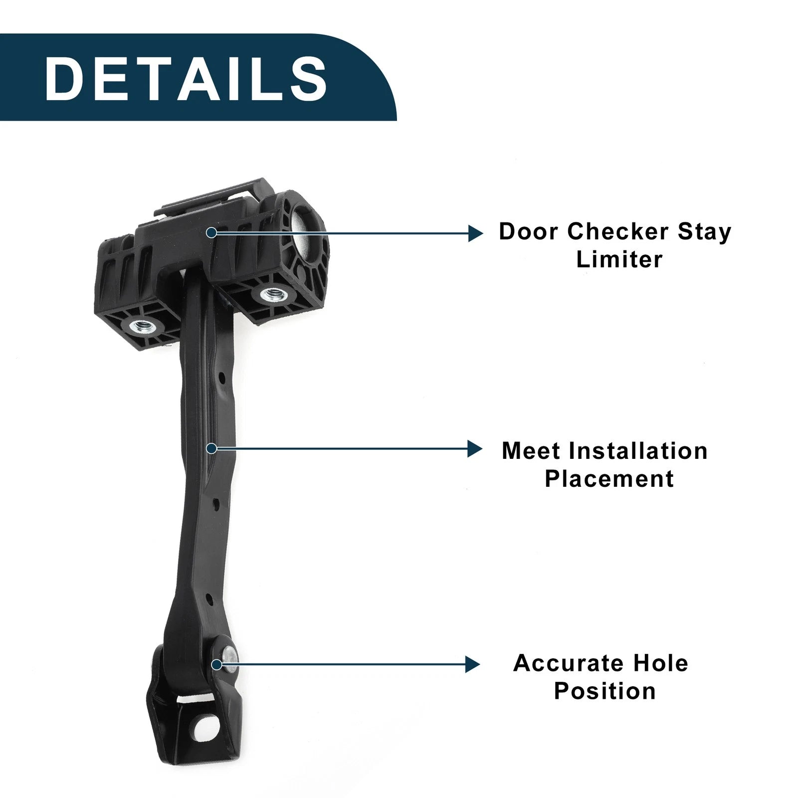 Door Check Strap Stopper No.8W0837249 for Audi A4 (2016–2020)