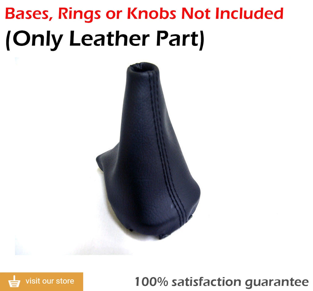 Automatic Shift Boot Cover for Kia Soul (2011–2013) Black PVC Leather