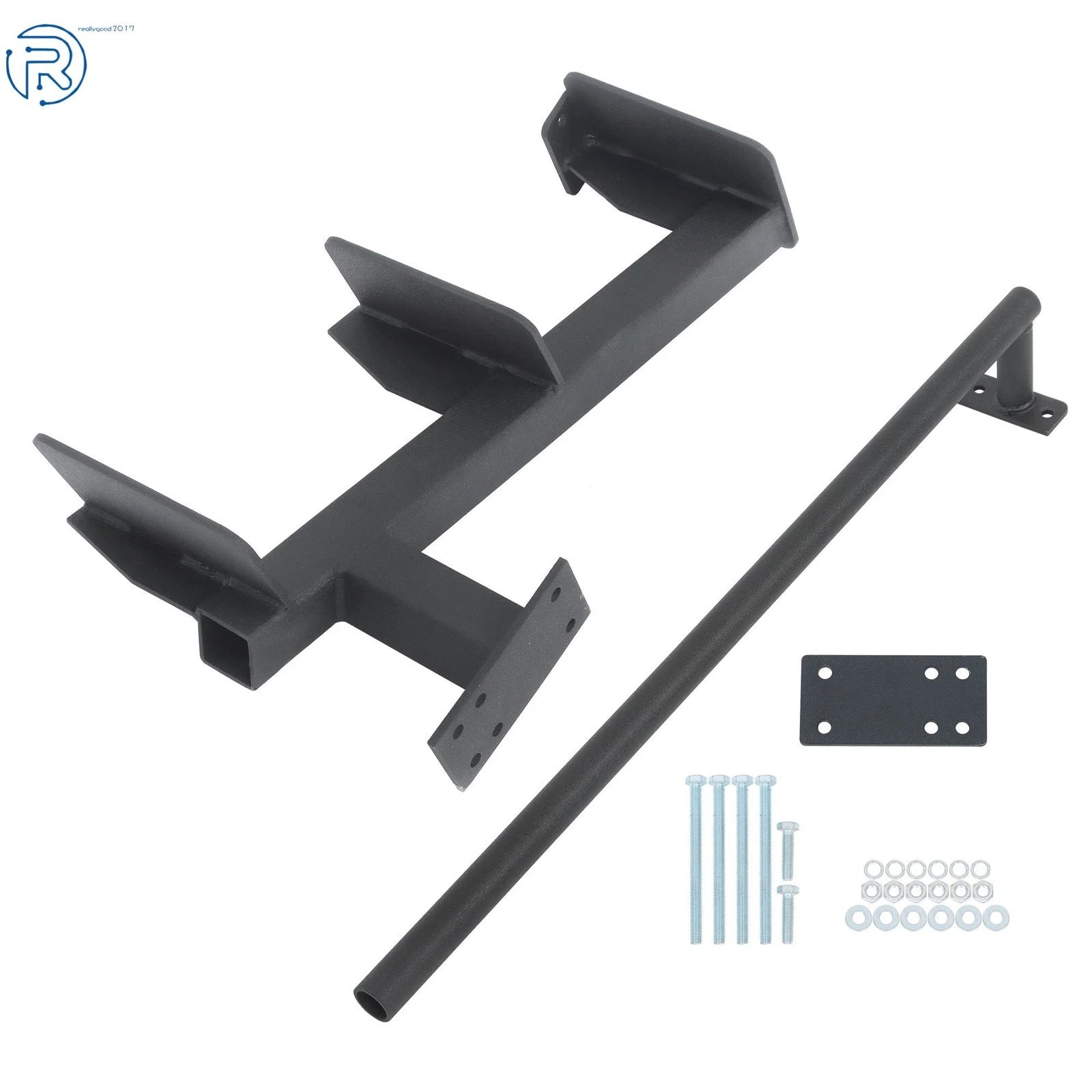 Triple Step Boat Trailer Steps with Handle for Universal Bass Boat