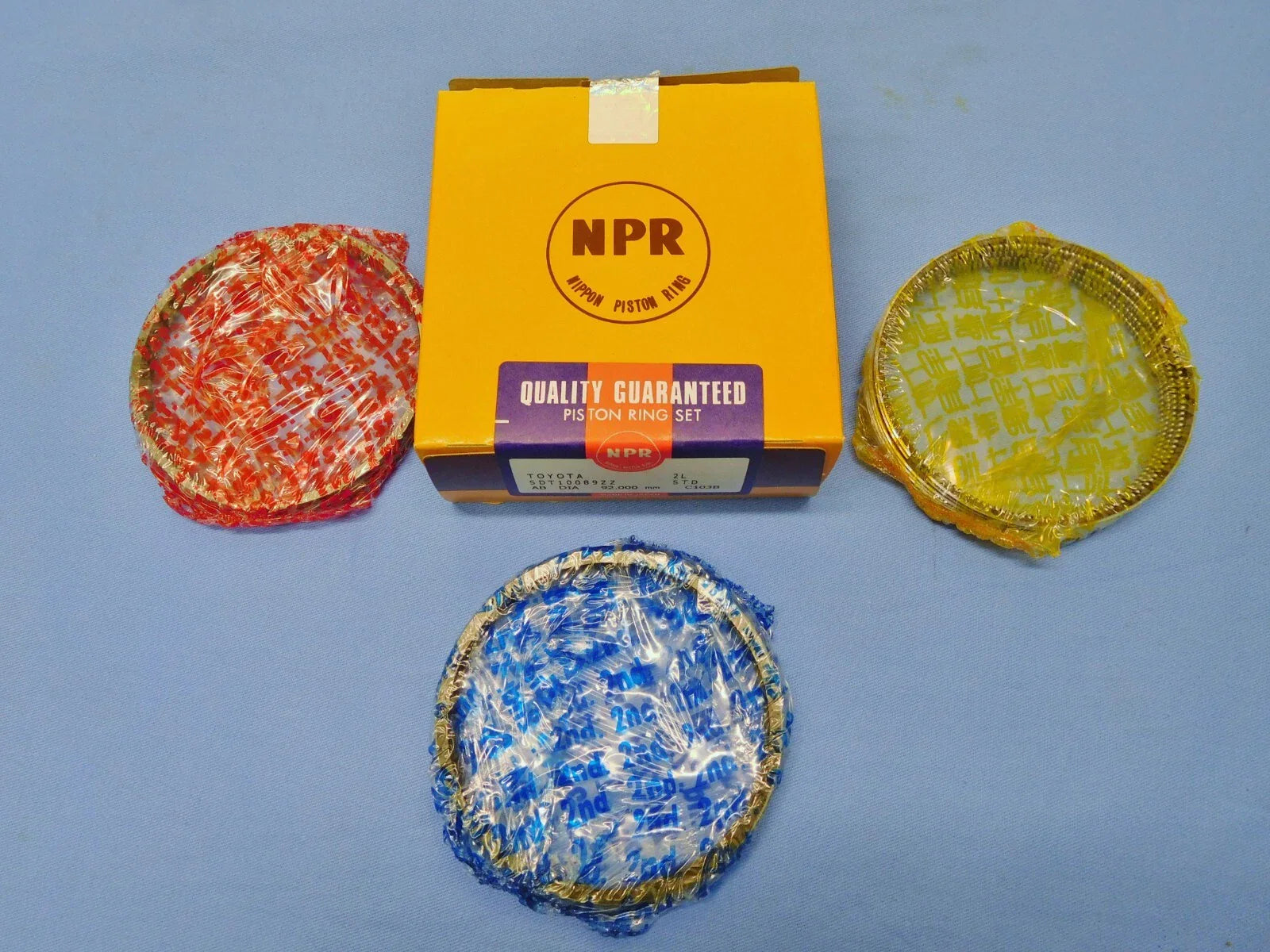 Piston Ring Set for Toyota Hilux Surf 2LT & 2LT-E 2.4L Diesel (1995-2001)