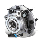 Set of 2 Front Wheel Bearing & Hub for Silverado Sierra 2500HD 3500 (2007–2010)