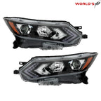 Set of 2 Halogen LED Projector Headlights for Rogue Sport (2020–2022)