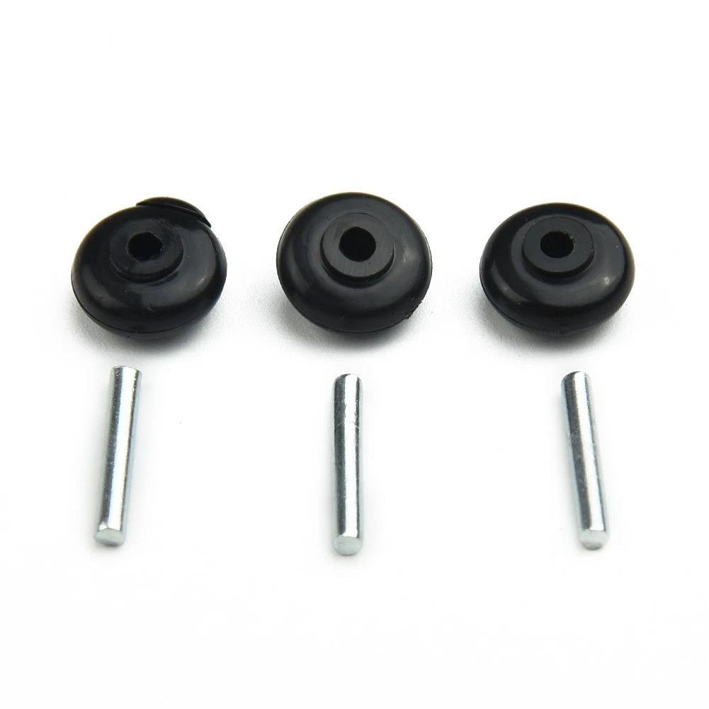 3 Piece Axles and Rollers for Little Motorized Power Shaft (DC35, DC44)
