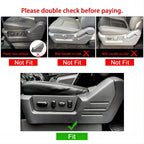 Seat Cover Trim Panel Bezel for Ford F150 (2009–2014) - Black, Driver Side