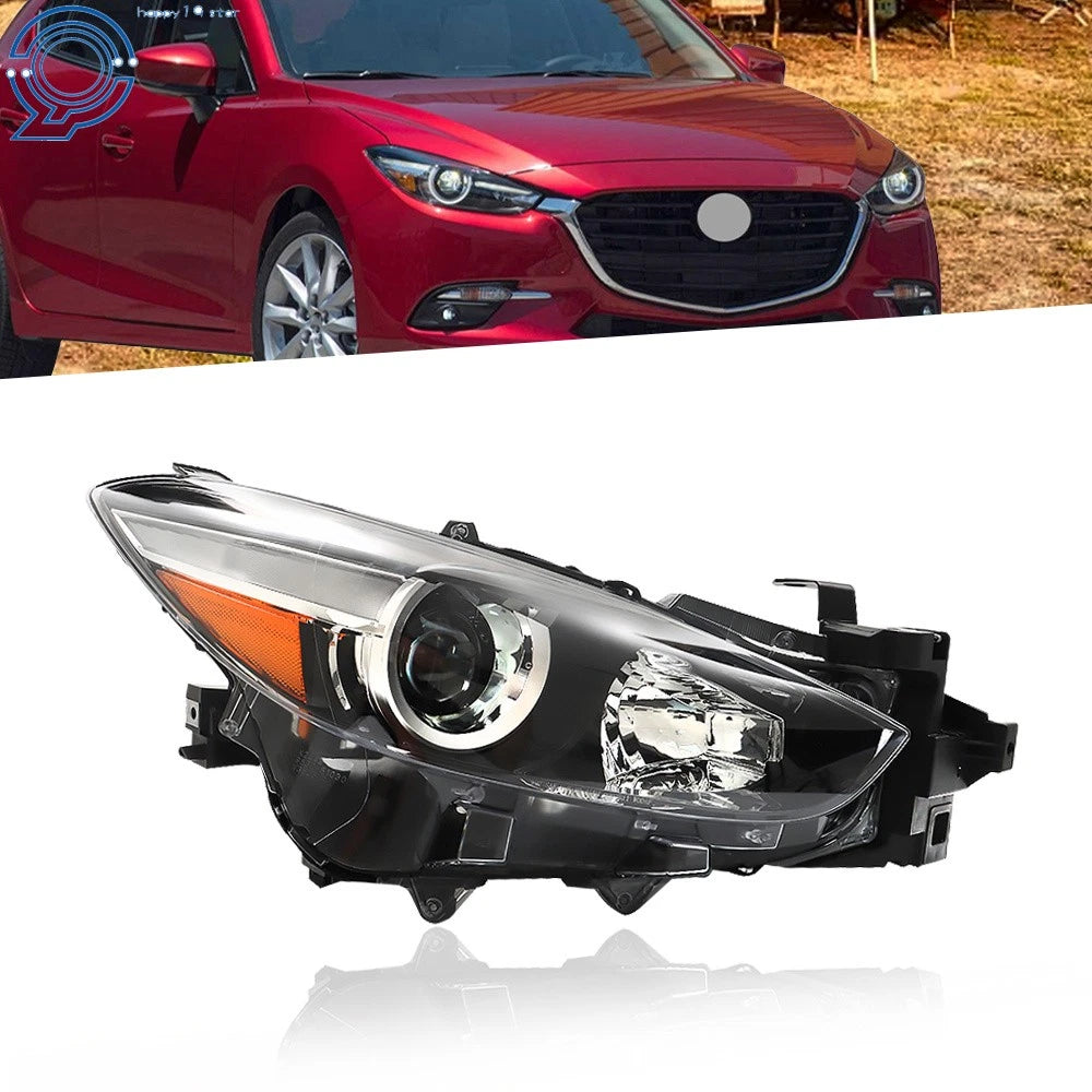 Halogen Headlight for Mazda 3 (2017-2018) Right Side