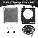 Aluminum Radiator Shroud Fan for Polaris Sportsman 400 500 Magnum (2000–2004)