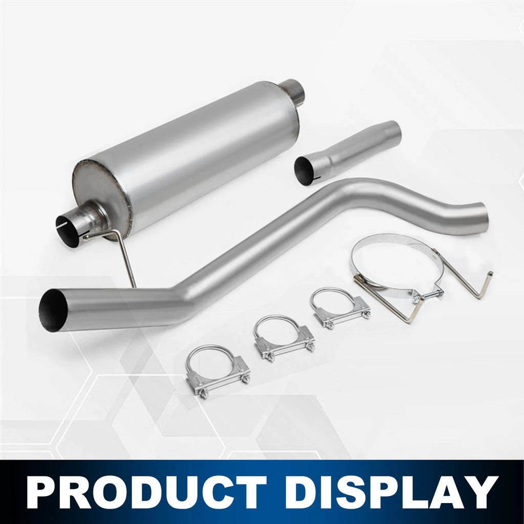 3" Catback Exhaust System Kit for Ram 1500 DS/DJ 2009–2021 V8 Muffler Tip