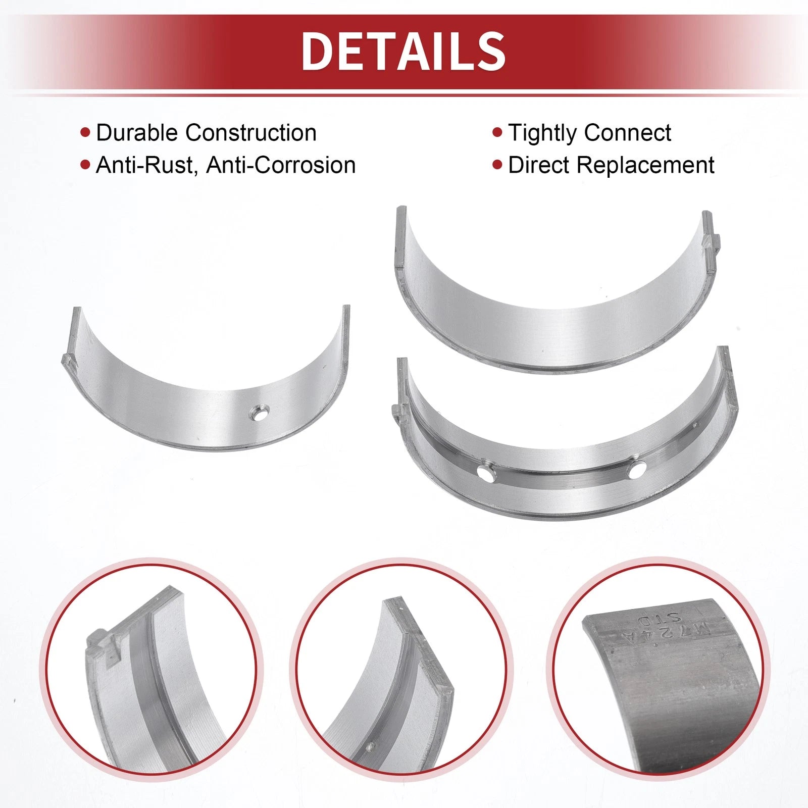 Main Bearing and Connecting Rod Bearing Kit No. 1171128010 for Toyota Camry (2001–2008)