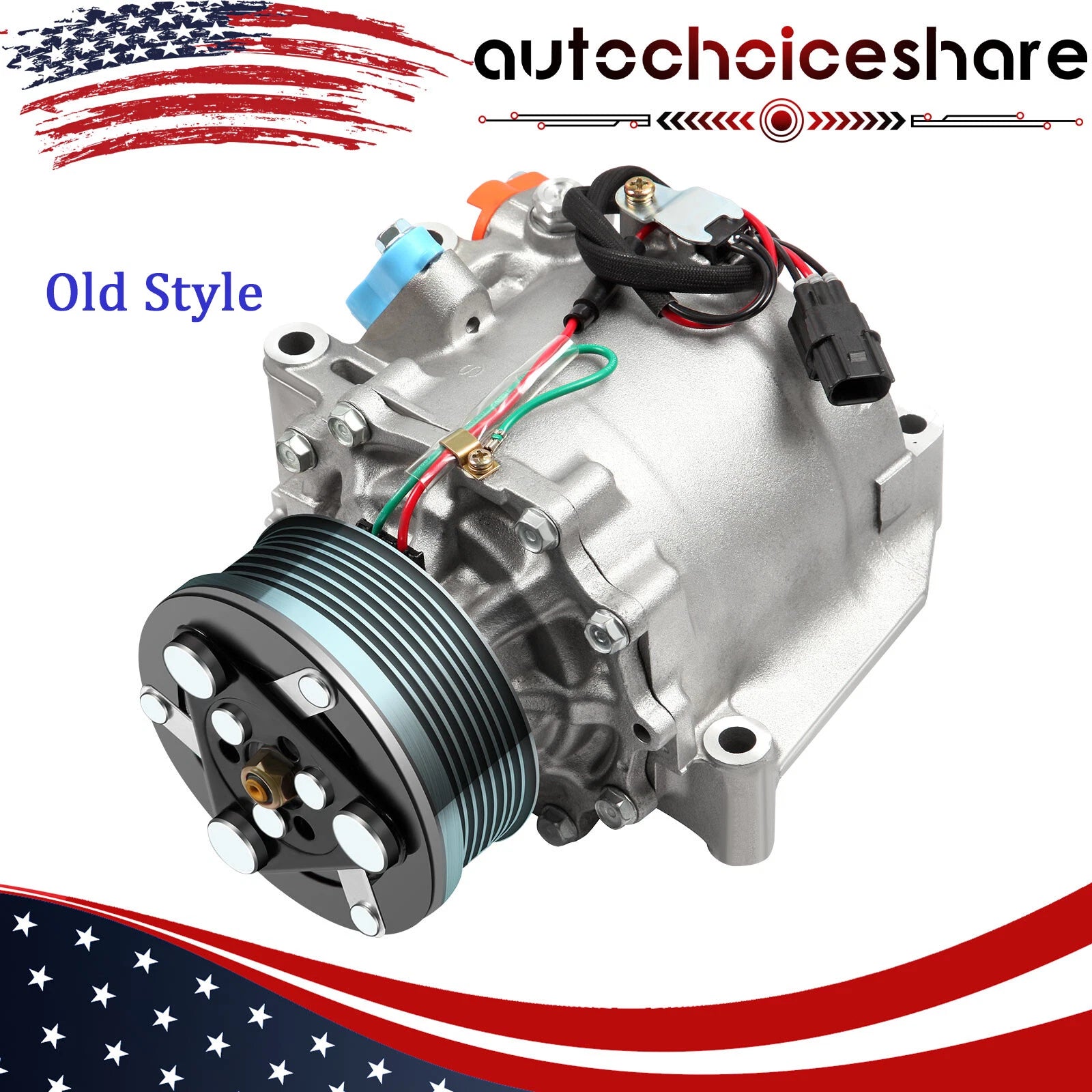 A/C Compressor with Clutch for Honda Civic 1.8 (2006-2011)