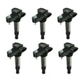 Set of 6 NGK COP Ignition Coils for Saab Saturn GMC Chevrolet Cadillac Buick