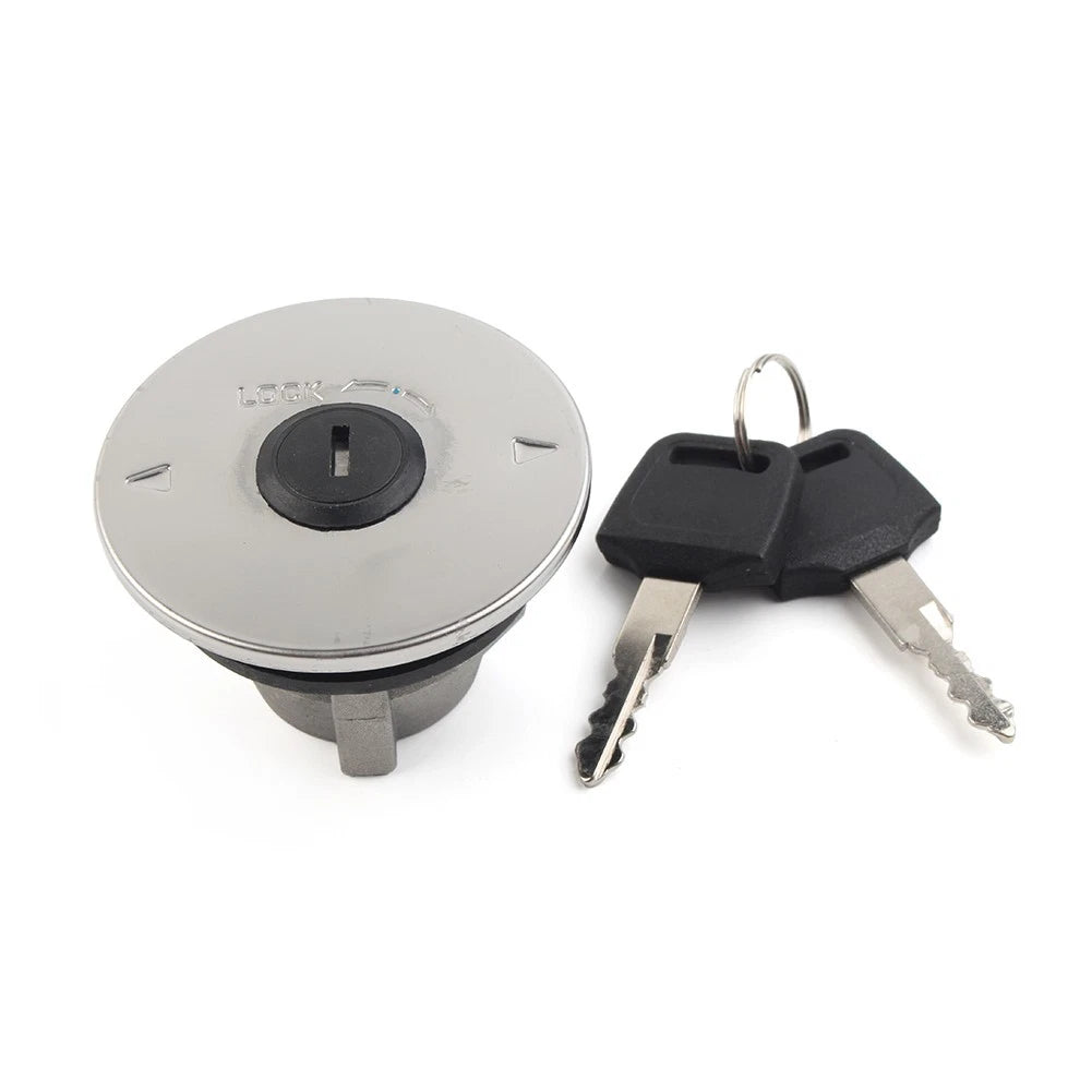 Fuel Tank Gas Cap Cover with Keys for Yamaha FZR250 FZR400 FZR600 (1989–1999)