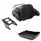 Chopped Trunk Backrest Mount Rack for Harley Touring (2014–2026)