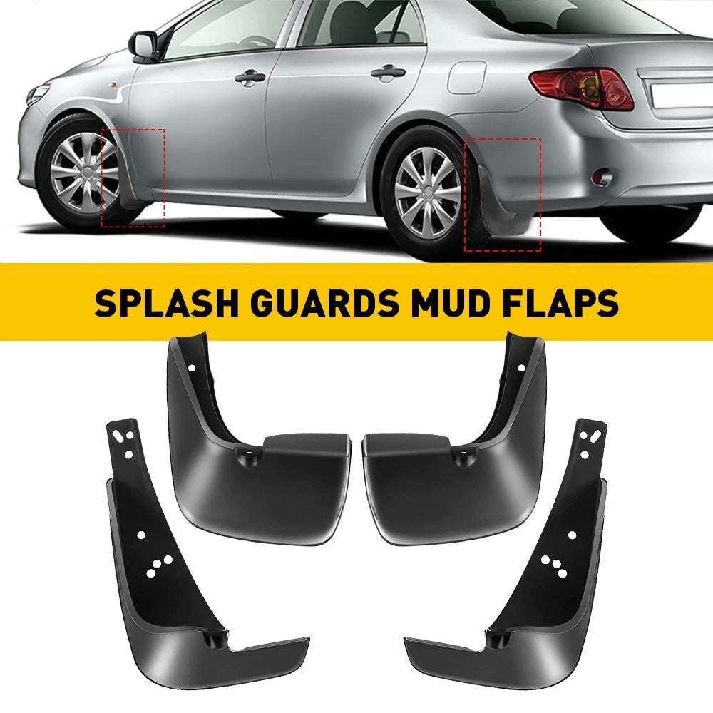 Mud Flaps for Toyota Corolla (2002–2005) - Set of 4 Splash Guards