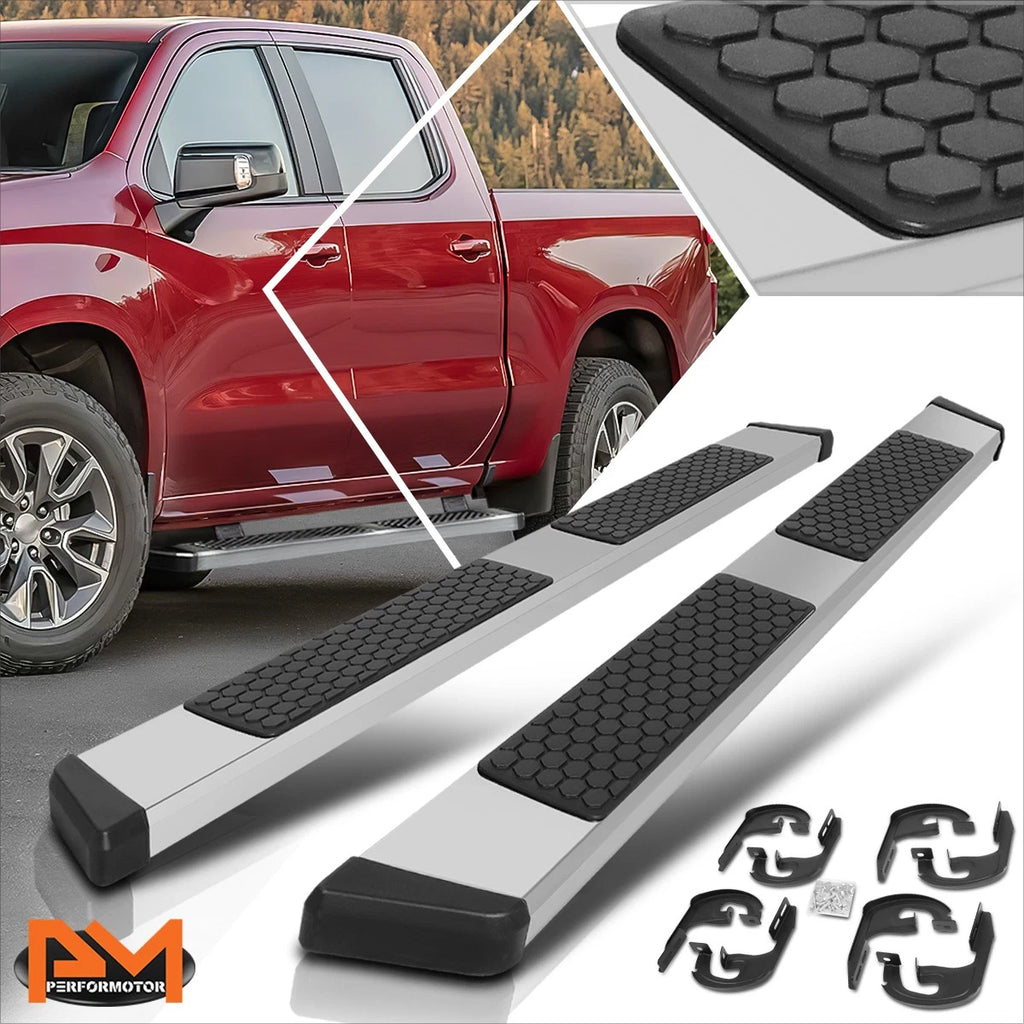 Set of 2 Honeycomb Step Pad Running Boards for Silverado/Sierra (2019–2024)