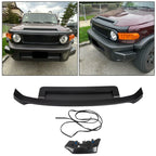 Hood Molding Trim for Toyota FJ Cruiser (2007–2014) Black Painted