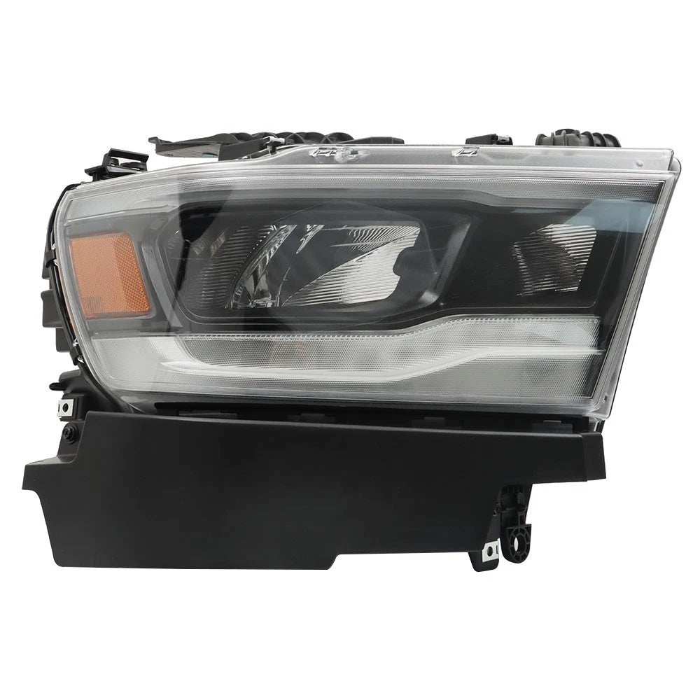 Headlight for Dodge RAM 1500 (2019–2023) Right Passenger Side LED w/DRL