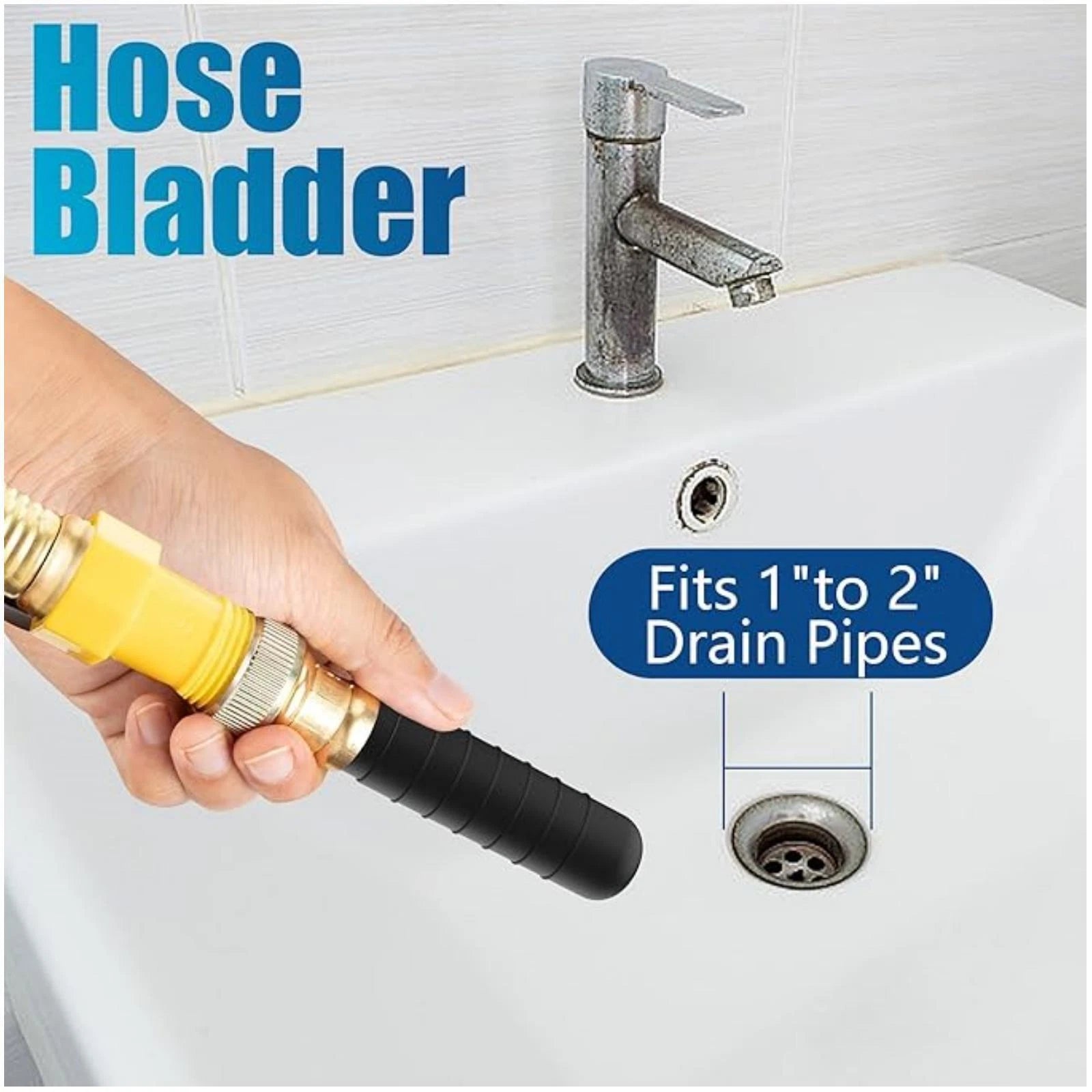 1"-2" Drain Blow Bag for Drain Cleaning (Universal)