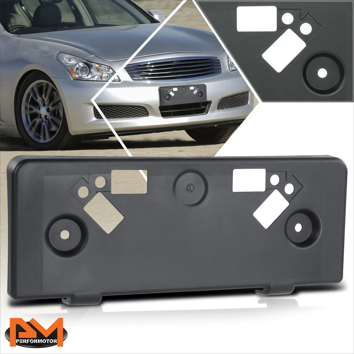 License Plate Mounting Bracket for Infiniti G35/G37 (2007–2009)