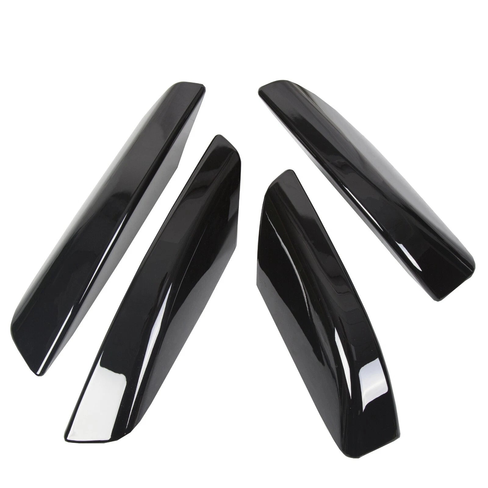 4X Black Roof Rails Rack End Cover Cap for Toyota 4Runner (2003–2009)