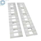 Set of 2 Aluminum Trailer Ramps for Car ATV Truck 72" x 14"