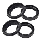 Set of 4 Fork Dust Seals Kit for Kawasaki ZX600 ZX-6R KLE650 VN1500 Z1000 ZG1200