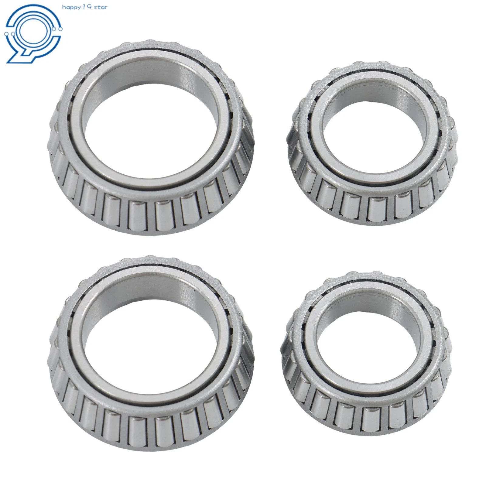 Set of 2 Trailer Hub Kits for 3500 lbs Axle (5 on 5)