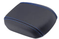 Leather Console Lid Armrest Cover for Chevrolet Cruze (2011–2015) Blue Stitch