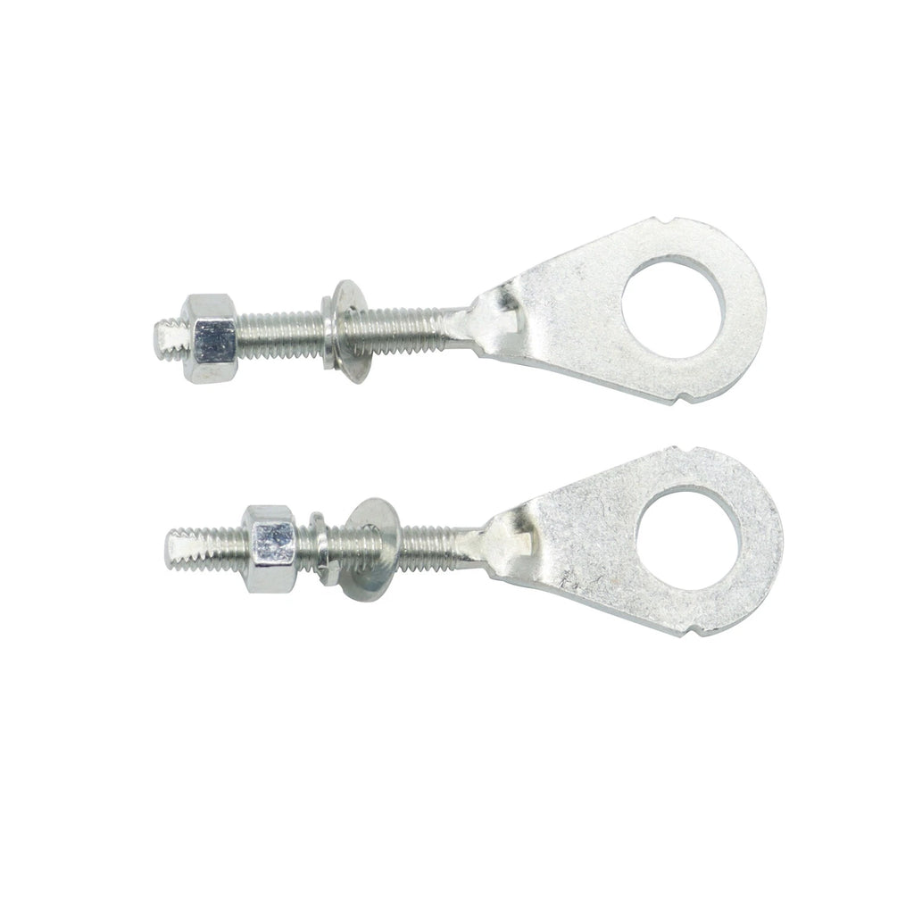 2Pcs Rear Chain Adjuster Puller for Yamaha PW80 TTR90 TTR110 GT80 TTR50 YSR50