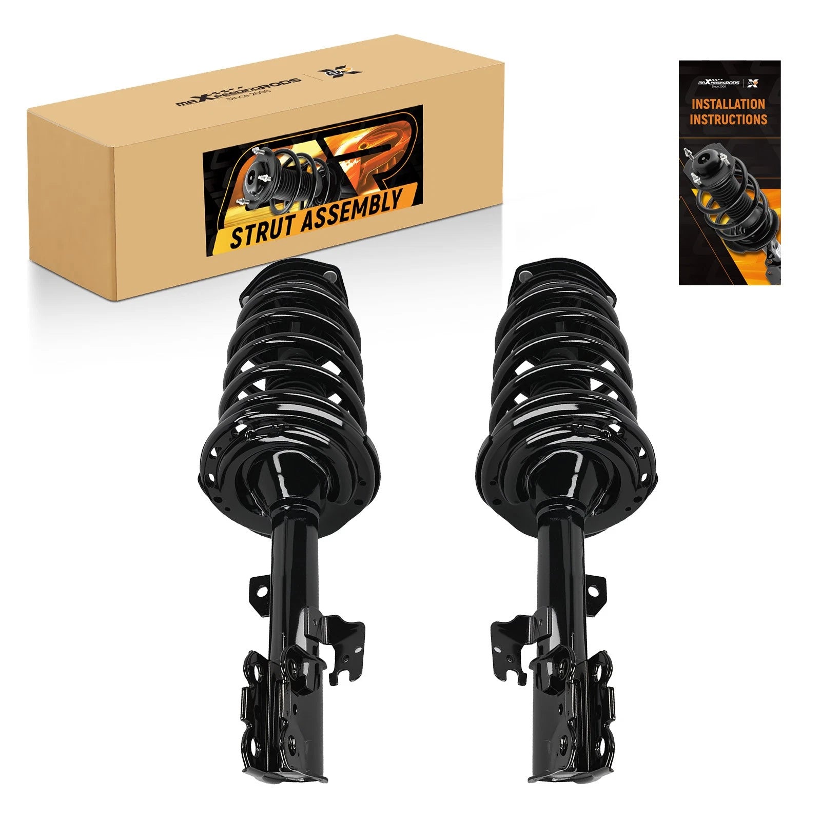 Front Complete Shock Struts with Spring for Toyota Sienna (2005–2010)