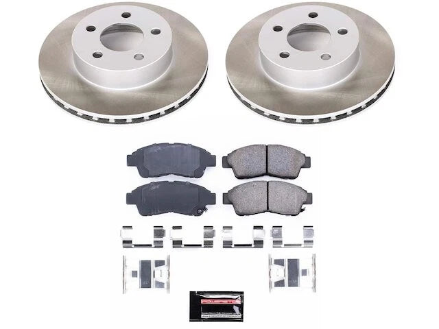 Front Brake Pad and Rotor Kit for Mazda B3000 (1998–2002) RR837HK