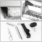 2" Receiver Chrome Trailer Tow Hitch Step Bar for Universal Fit (32.5"x2.25")