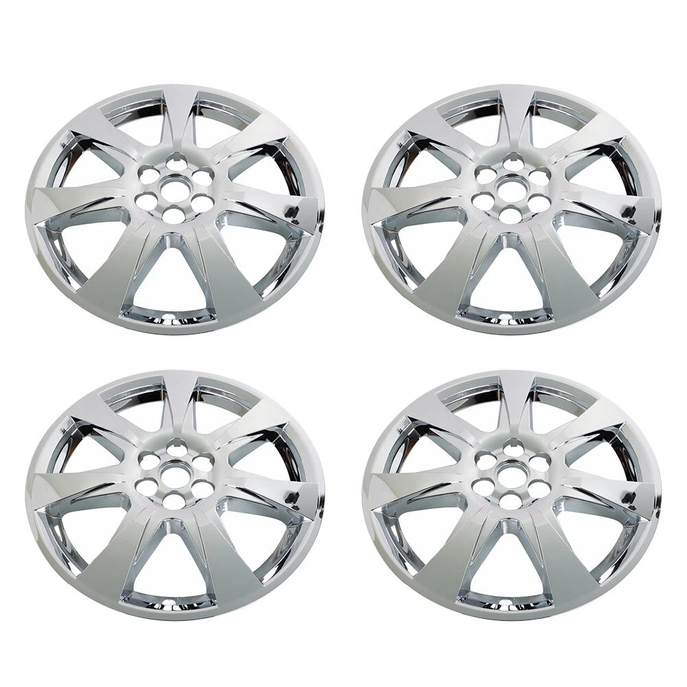 Set of 4 Chrome Trim Wheel Covers for Cadillac SRX (2010–2013)
