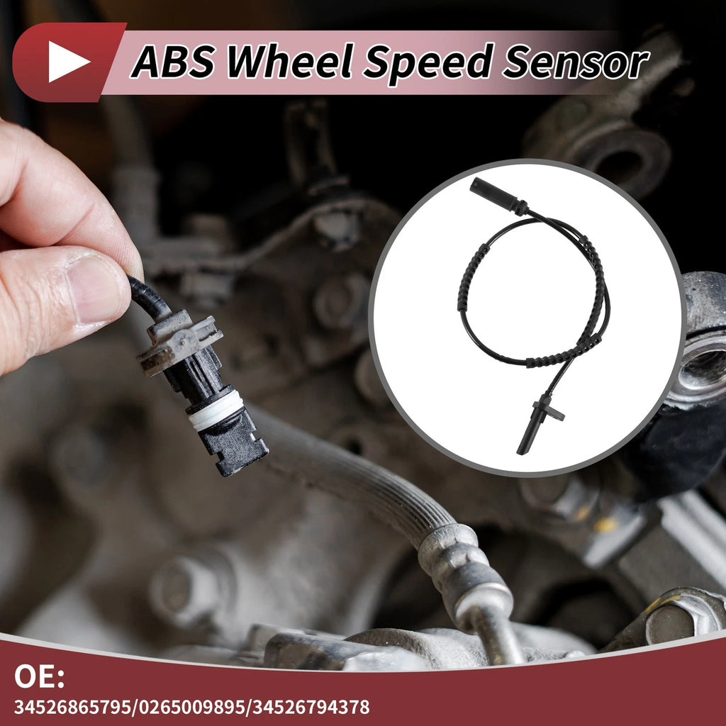 ABS Wheel Speed Sensor No. 34526865795/0265009895 for BMW i3 (2014–2021)