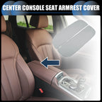 1 Pair Armrest Protector Cover Pad for BMW X5 X6 (2010–2018) Neoprene Gray