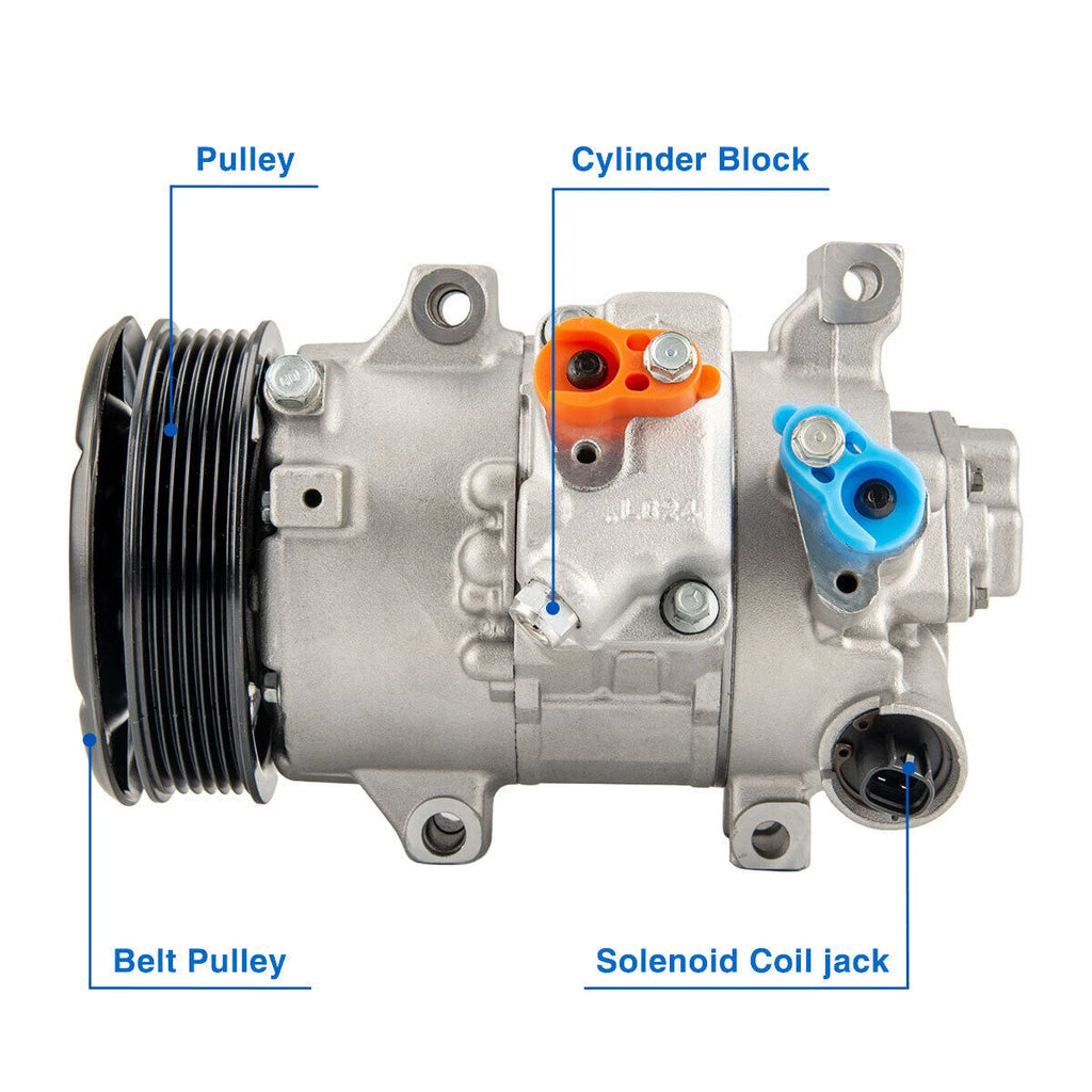 A/C Compressor for Scion xD and Toyota Corolla & Matrix (2008–2014)