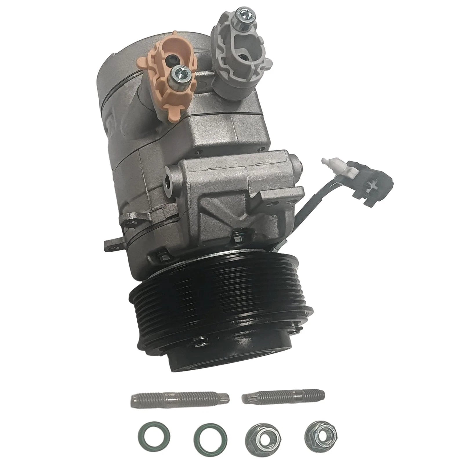 A/C Compressor with Clutch for Ford F-250 F-350 F-450 F-550 (2017–2019)