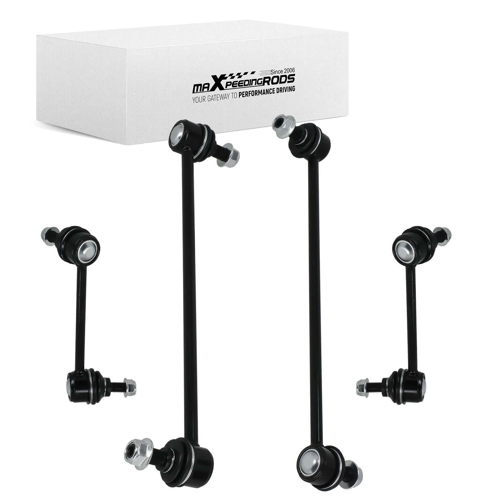 Set of 4 Front Rear Stabilizer Sway Bar Links for Honda Pilot (2003–2008)