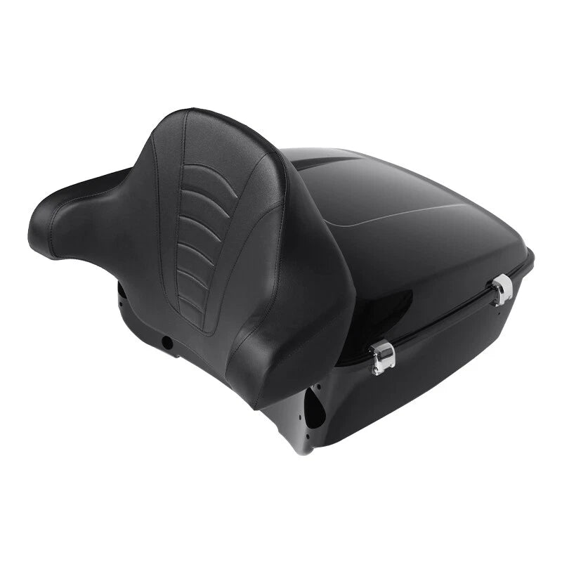Trunk Backrest Pad Mount Rack for Harley Street Electra Glide (2014–2026)