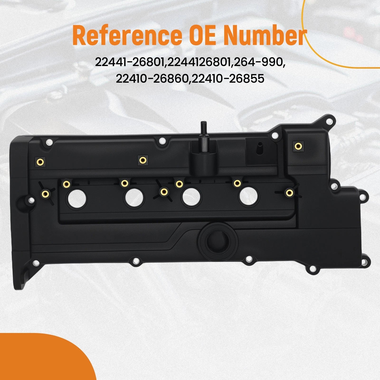 Cylinder Head Cover Set for Hyundai Accent (2006–2011) 22441-26801