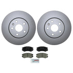 Front Brake Kit Set of 4 Disc Rotors & Ceramic Pads for Buick Chevrolet GMC