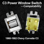 2X Power Window Switch for Chevy Corvette C3 (1968-1982)