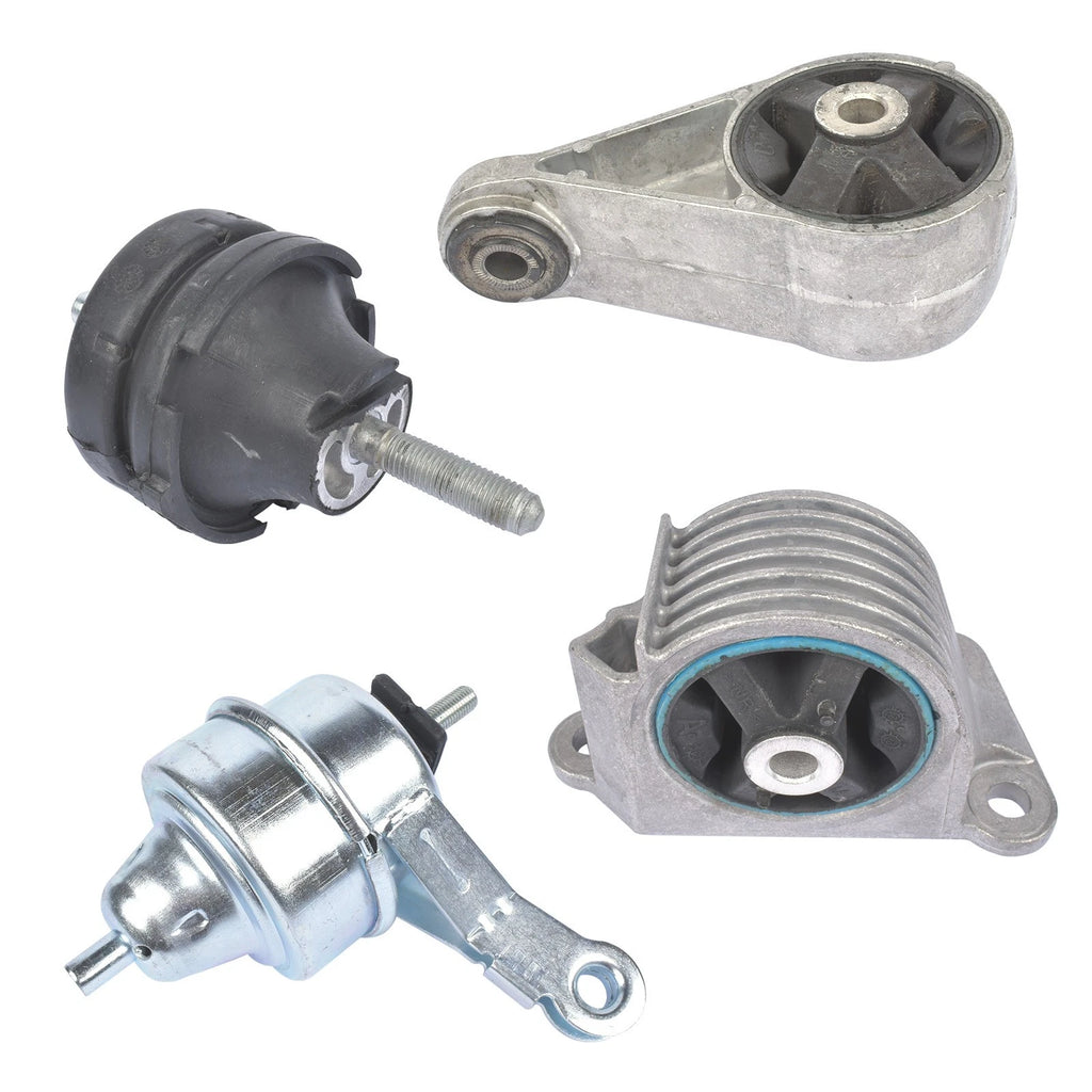 Set of 4 Engine Motor Mounts for Mini Cooper 1.6L (2002–2006)