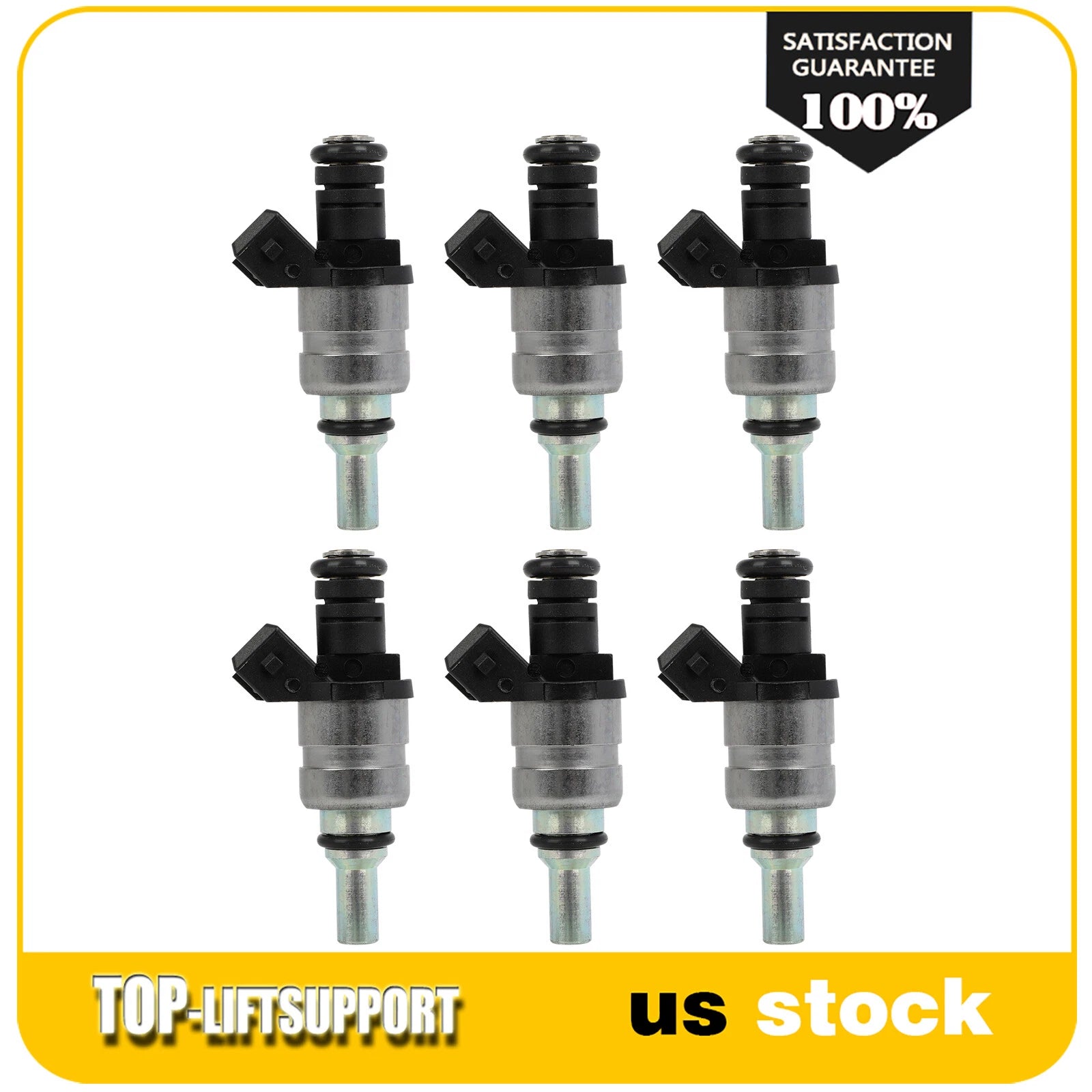 6X Fuel Injectors for BMW 323Ci 325i 328i 525i X3