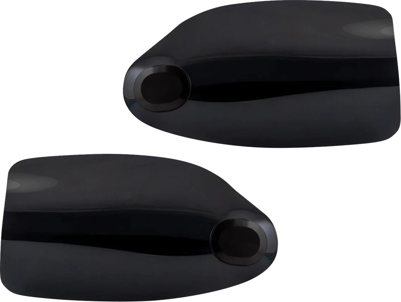 Klock Werks Flare Handguards for Harley-Davidson (Hydraulic Clutch, Black)