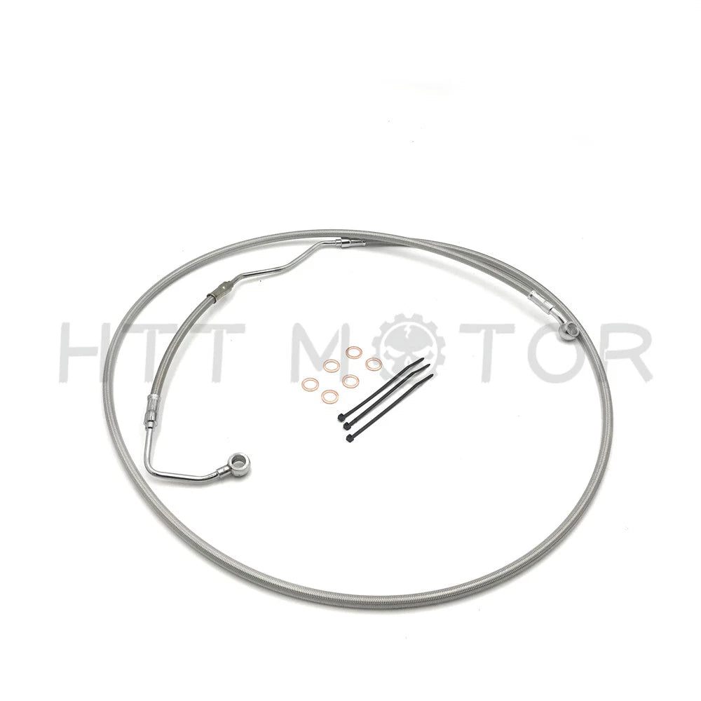 Upper Front Brake Line for Harley Touring (2009–2013) w/ABS 16" Monkey Handlebars