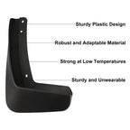 Set of 2 Front & Rear Mud Flap Splash Guards for Buick Envision (2016–2019)