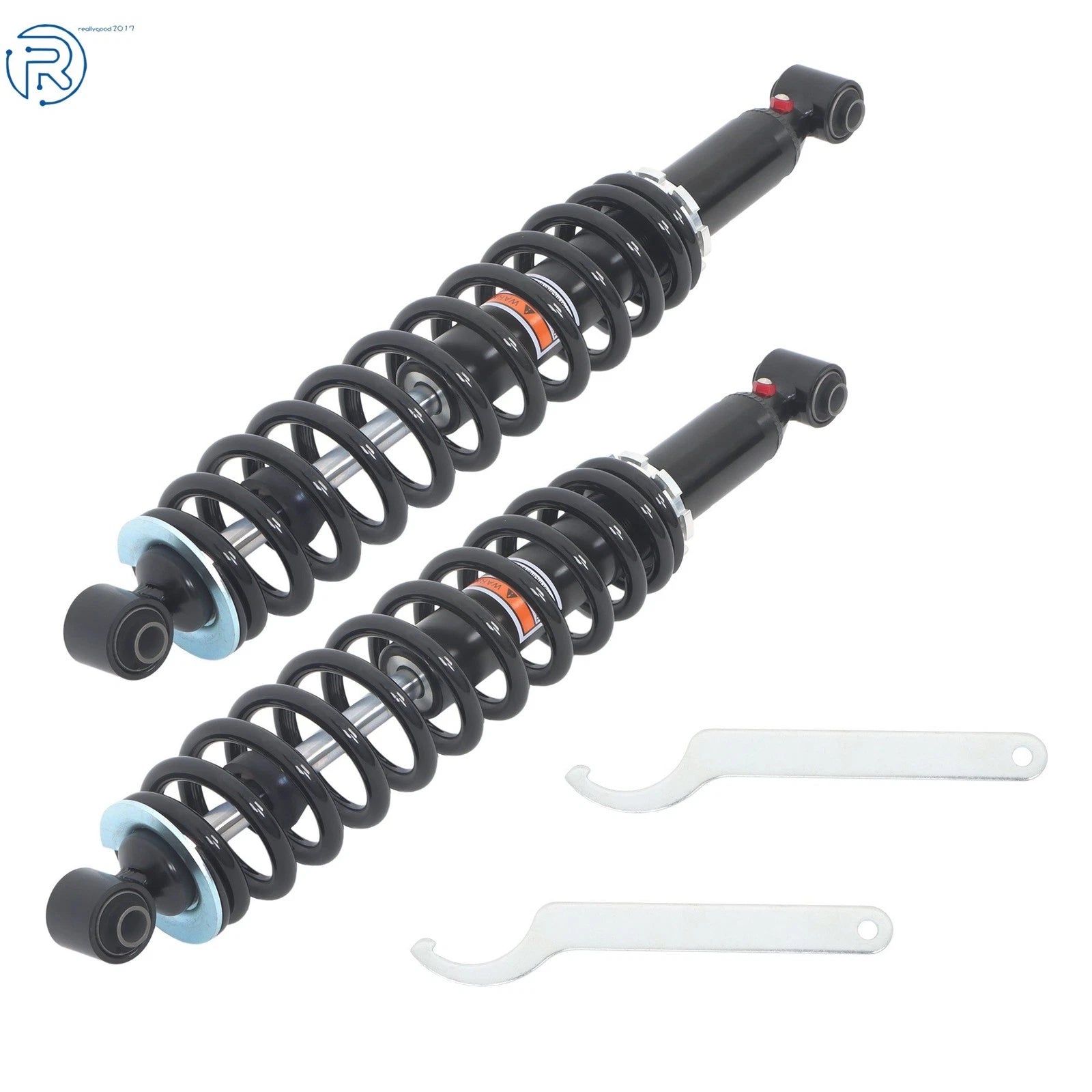 Set of 2 Rear Shocks for Yamaha Grizzly 350 4X4 YFM350FG YFM350G (2007–2010)