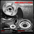 Front Driver Side Loaded Wheel Bearing Knuckle for Escape Tribute Mariner (2001–2012)